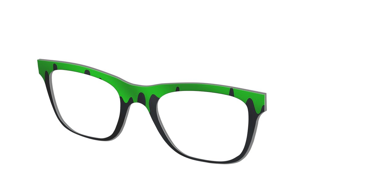 The Reflective Slime - Angle Top Image - Pair Eyewear