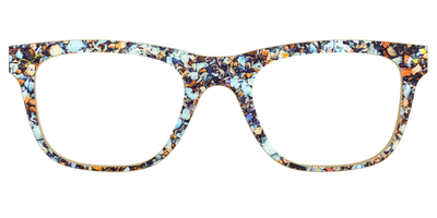 The Seashell Tortoise with Holographic Glitter - Front Top Thumbnail - Pair Eyewear