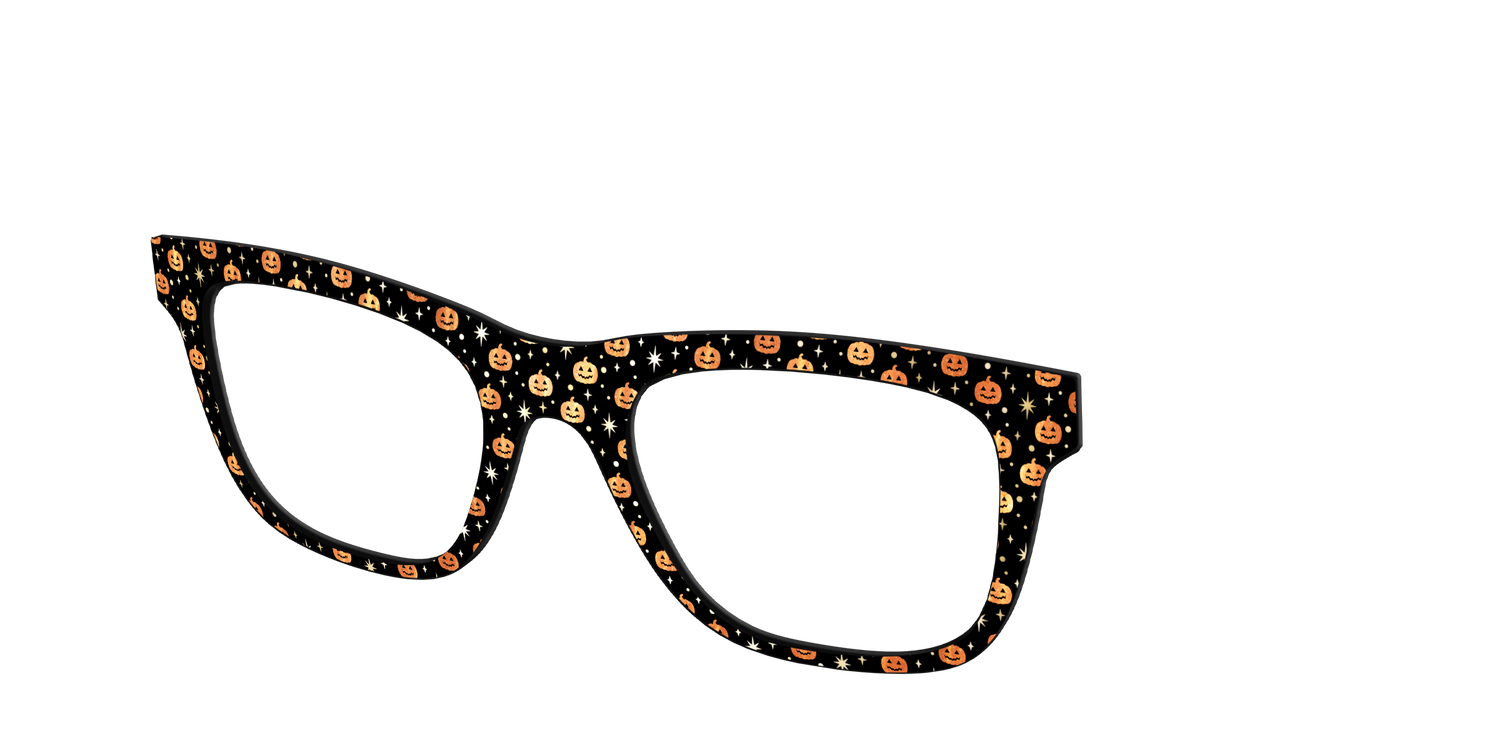 The Shimmer Jack-o'-Lanterns - Angle Top Image - Pair Eyewear