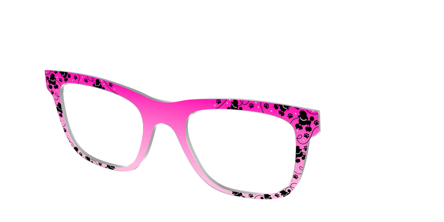 The Sock Hop Pups - Angle Top Image - Pair Eyewear