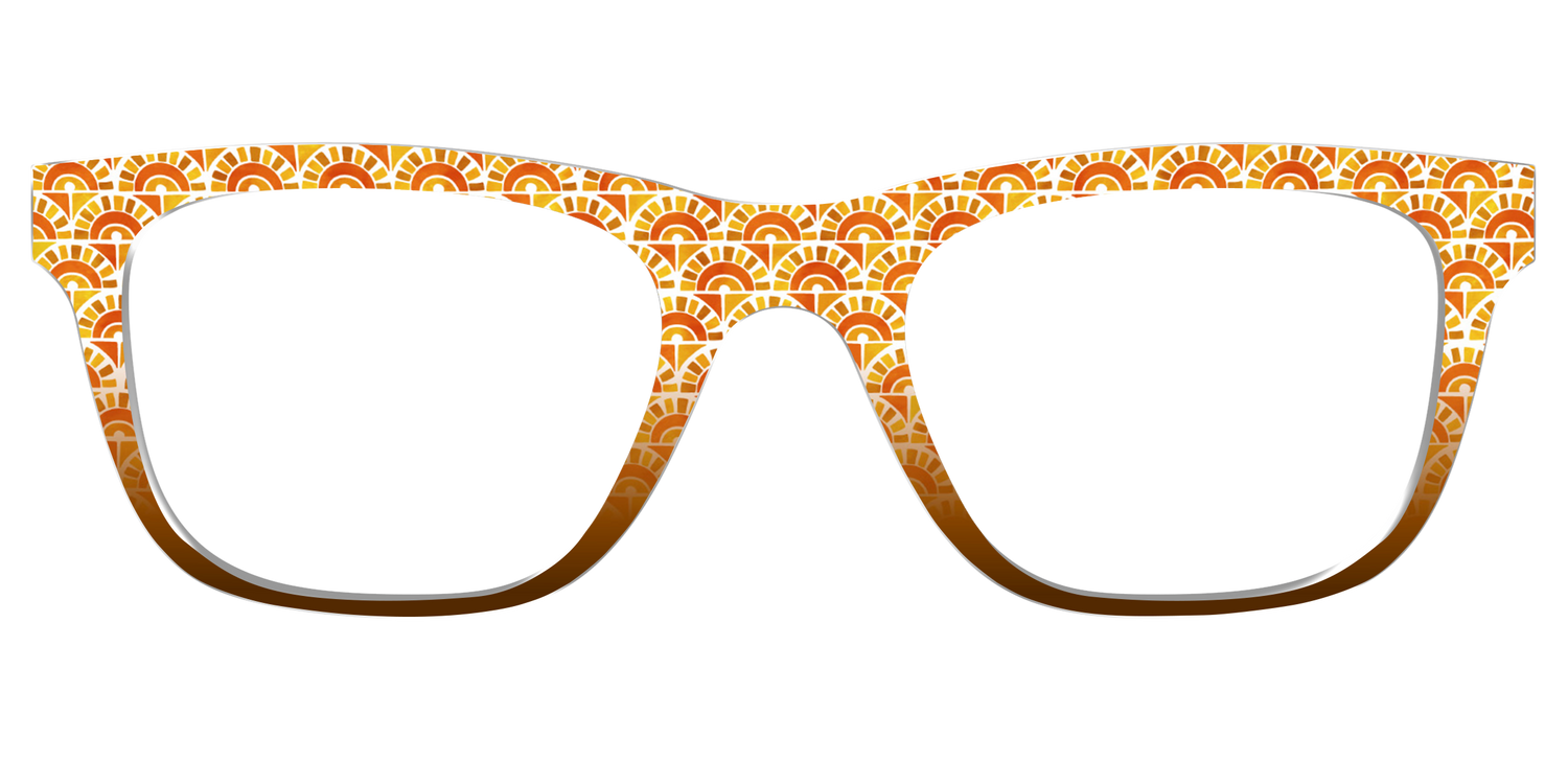 The Summer Sun Scallop - Front Top Image - Pair Eyewear