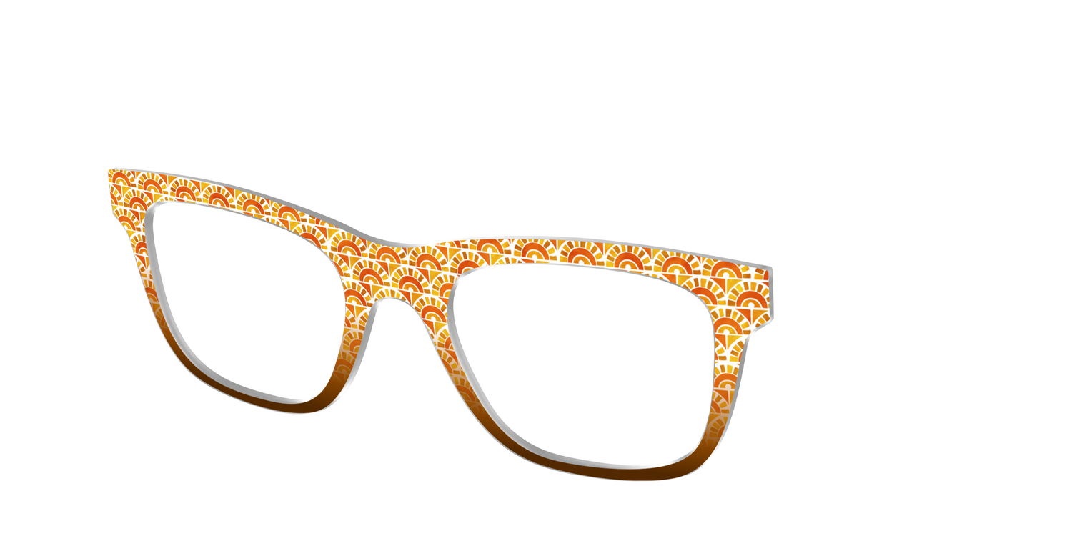 The Summer Sun Scallop - Angle Top Image - Pair Eyewear
