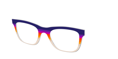 The Summit Stripes - Angle Top Thumbnail - Pair Eyewear