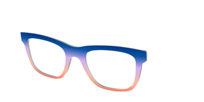 The Sundown Gradient - Angle Top Thumbnail - Pair Eyewear
