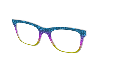 The Wavy Gradient - Angle Top Thumbnail - Pair Eyewear