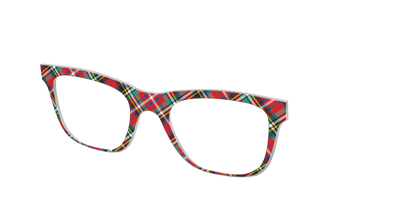 The Winter Plaid - Angle Top Thumbnail - Pair Eyewear