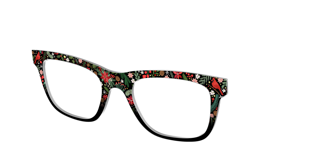 The Winter Wonderland Floral - Angle Top Image - Pair Eyewear
