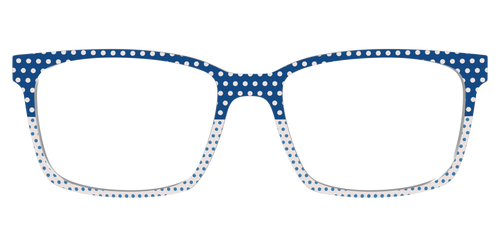 The Aegean Polka Dot Print Mix - Kirby Top - Pair Eyewear