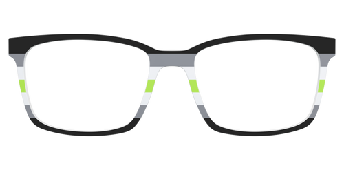 The Agender Flag - Kirby Top - Pair Eyewear
