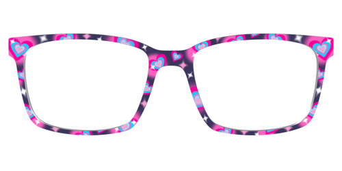 The Airbrushed Hearts - Kirby Top - Pair Eyewear