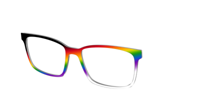 The Ally Gradient - Angle Top Thumbnail - Pair Eyewear