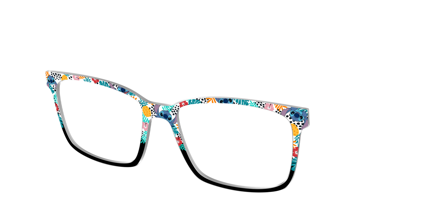 Aloha Tropical Blooms - Angle Top Image - Pair Eyewear