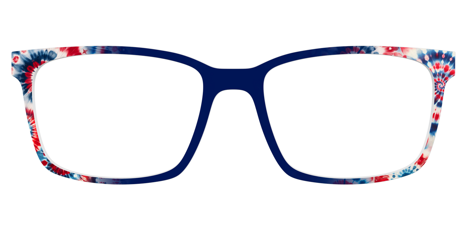 The Americana Tie-Dye - Lifestyle Kirby Top Image - Pair Eyewear
