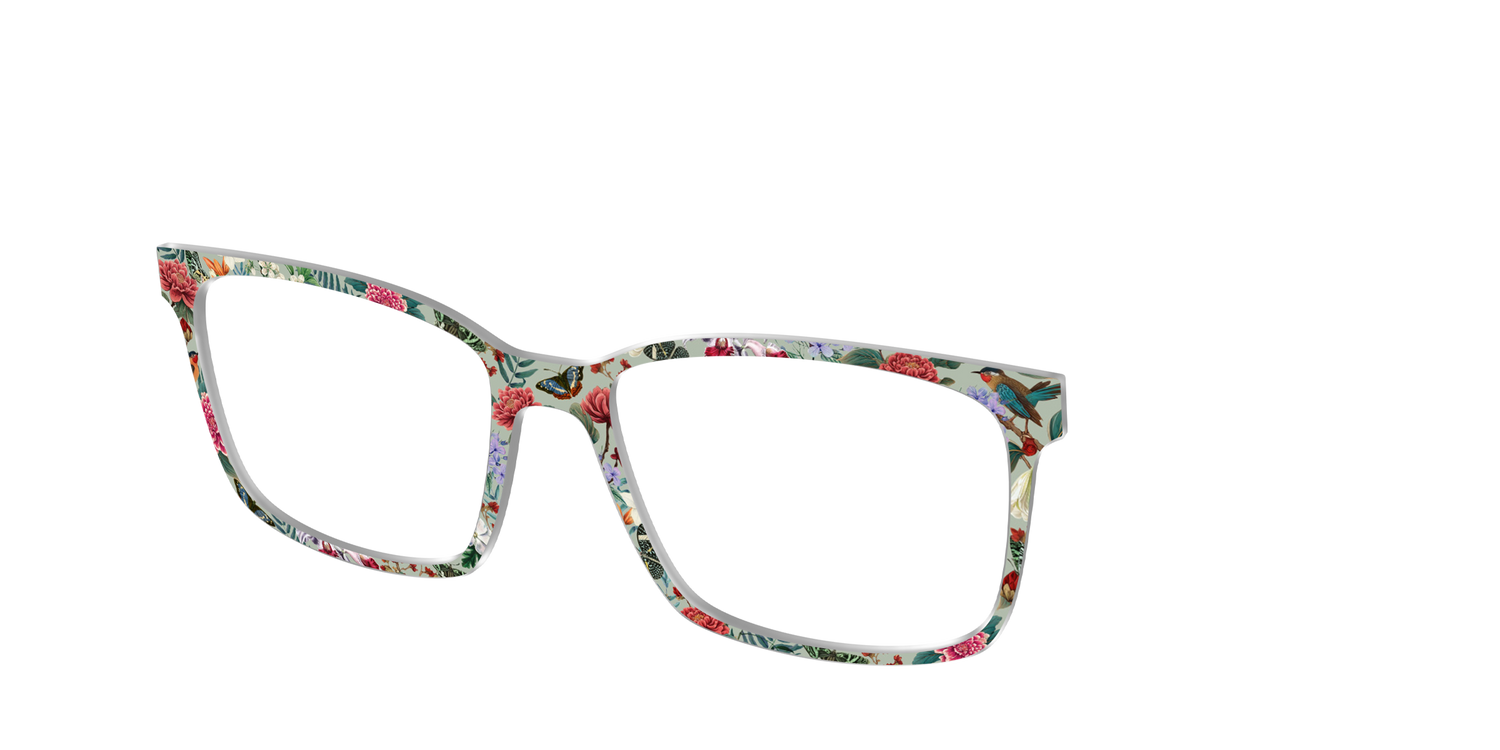 The Antique Floral - Angle Top Image - Pair Eyewear