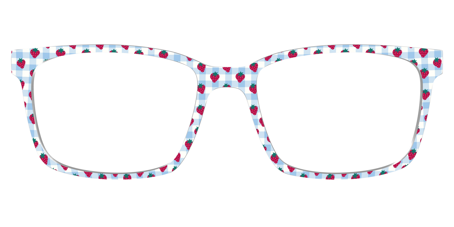 The Berry Picnic Gingham - Lifestyle Kirby Top Image - Pair Eyewear