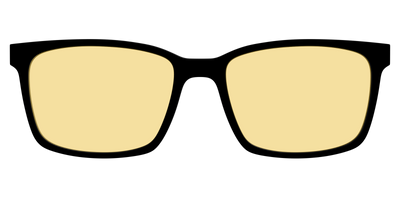 The Black with Driving Lens - Front Top Thumbnail - Pair Eyewear