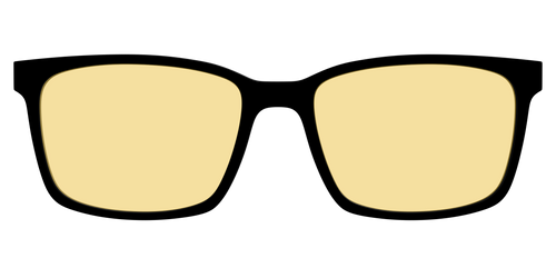 The Black with Driving Lens - Kirby Top - Pair Eyewear