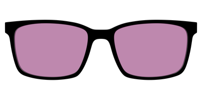 The Black with Pink Racquet Sport Lens - Front Top Thumbnail - Pair Eyewear