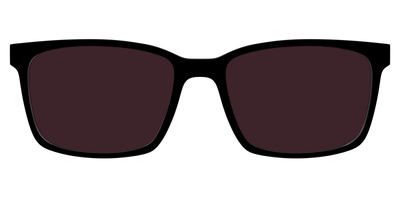 The Black with Water Lens - Front Top Thumbnail - Pair Eyewear