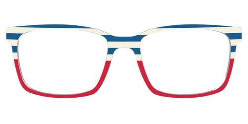 The Bold Stripes Split - Kirby Top - Pair Eyewear