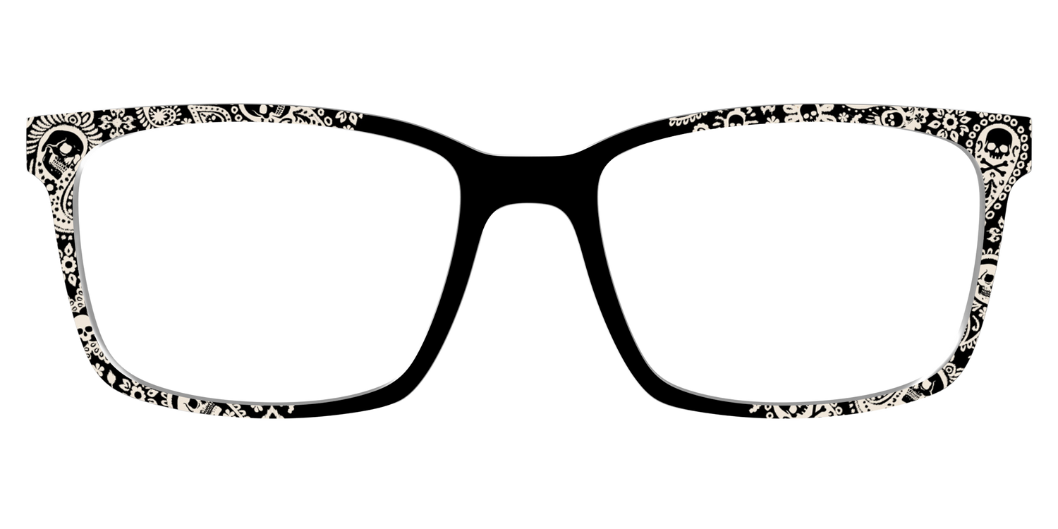 The Bone White Paisley - Lifestyle Kirby Top Image - Pair Eyewear