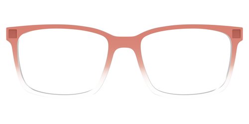 The Burnt Orange Gradient Crystal - Kirby Top - Pair Eyewear