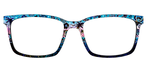 Catching Waves After Dark Holographic - Kirby Top - Pair Eyewear