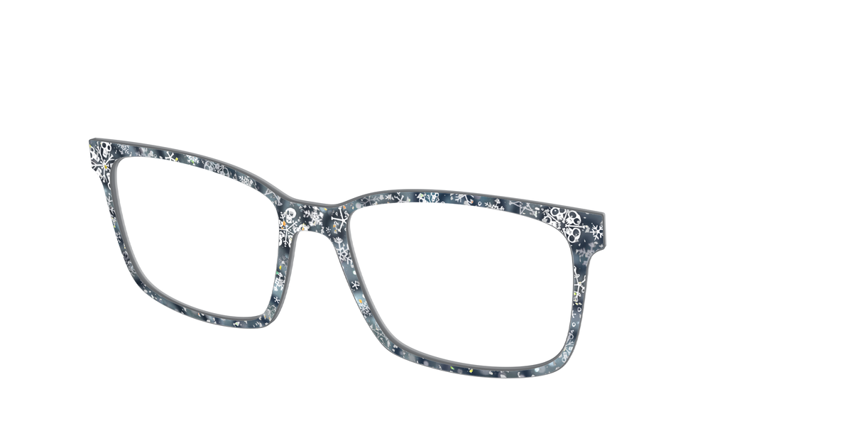 The Christmas Town Snow Globe with Holographic Glitter - Angle Top Image - Pair Eyewear