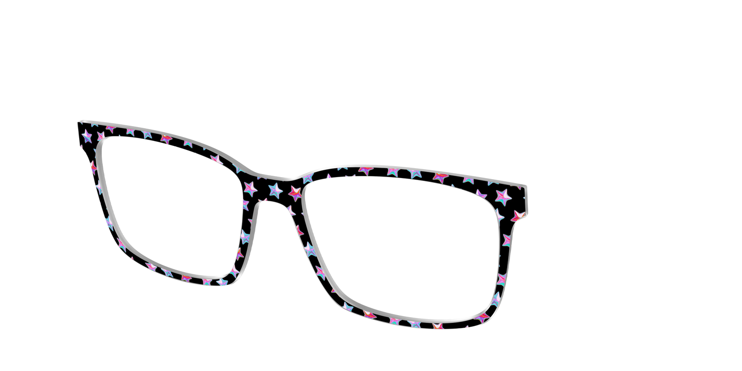 The Chrome Superstars - Angle Top Image - Pair Eyewear