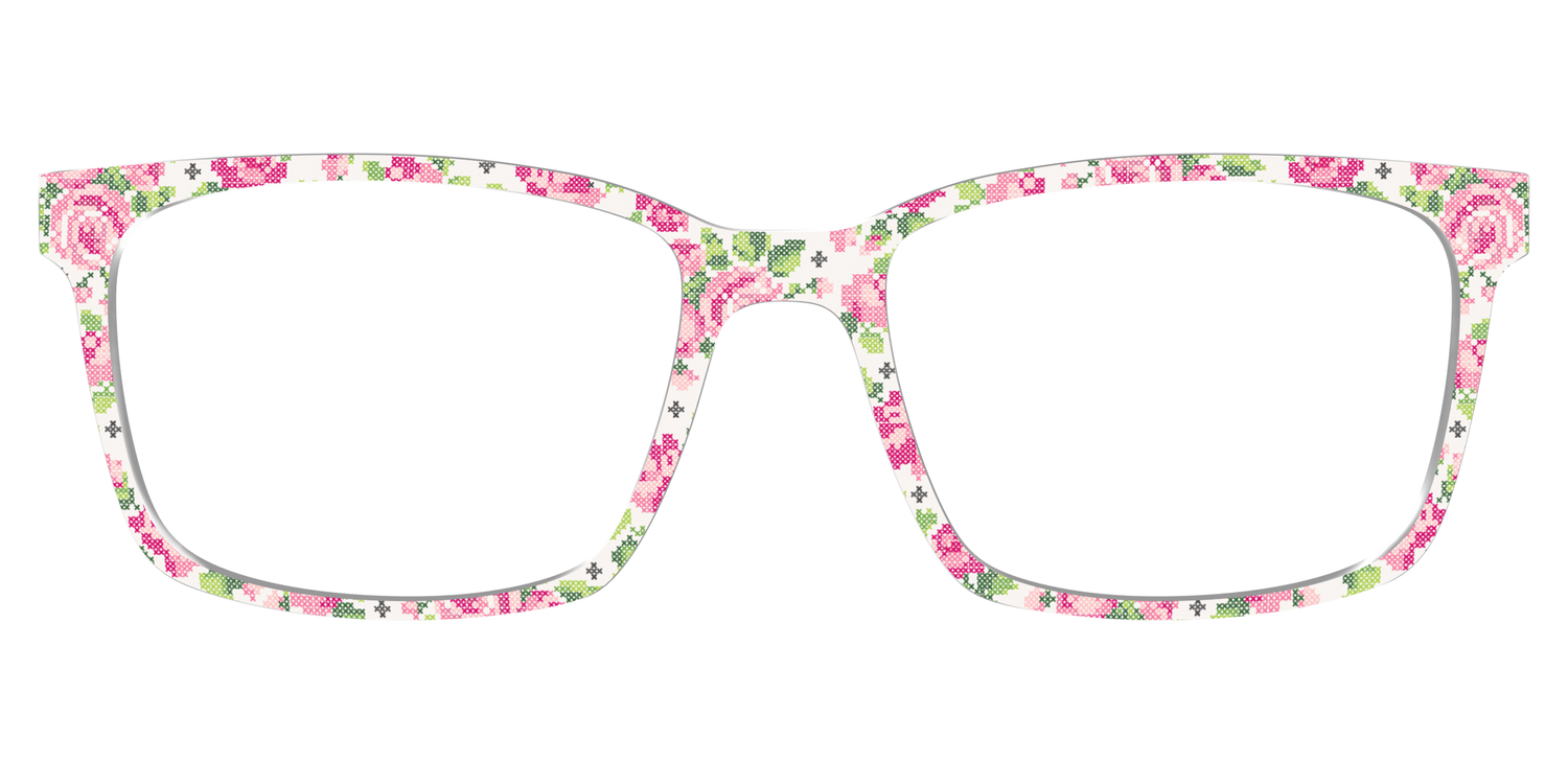 The Cross-Stitch Petals - Lifestyle Kirby Top Image - Pair Eyewear