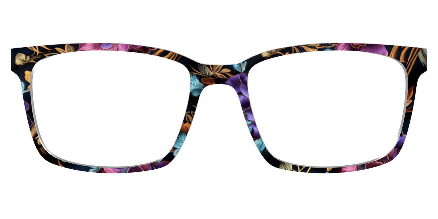 The Crushed Velvet Floral - Lifestyle Kirby Top Image - Pair Eyewear