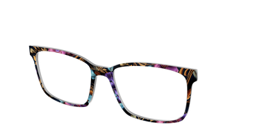 The Crushed Velvet Floral - Angle Top Thumbnail - Pair Eyewear