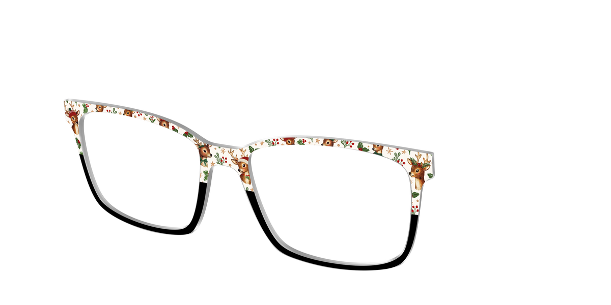The Dashing Reindeer - Angle Top Image - Pair Eyewear