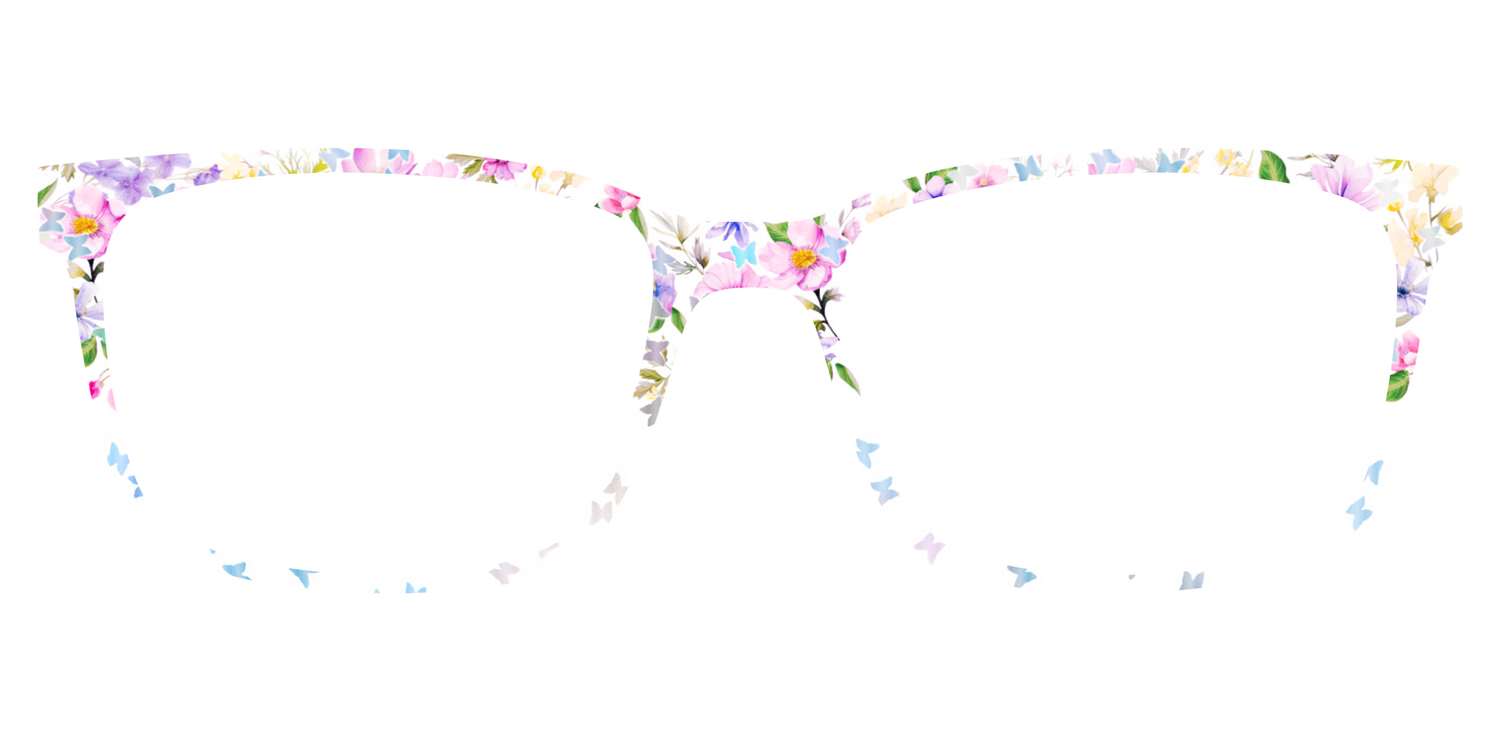 The Delicate Flower Crown with Butterfly Glitter - Lifestyle Kirby Top Image - Pair Eyewear
