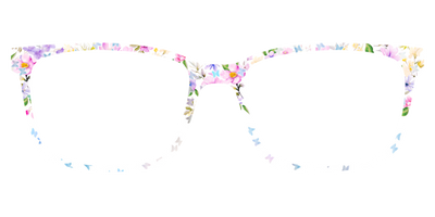 The Delicate Flower Crown with Butterfly Glitter - Front Top Thumbnail - Pair Eyewear