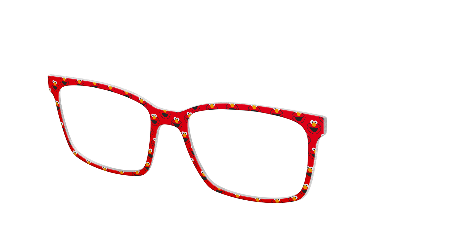 The Elmo All Over - Angle Top Image - Pair Eyewear