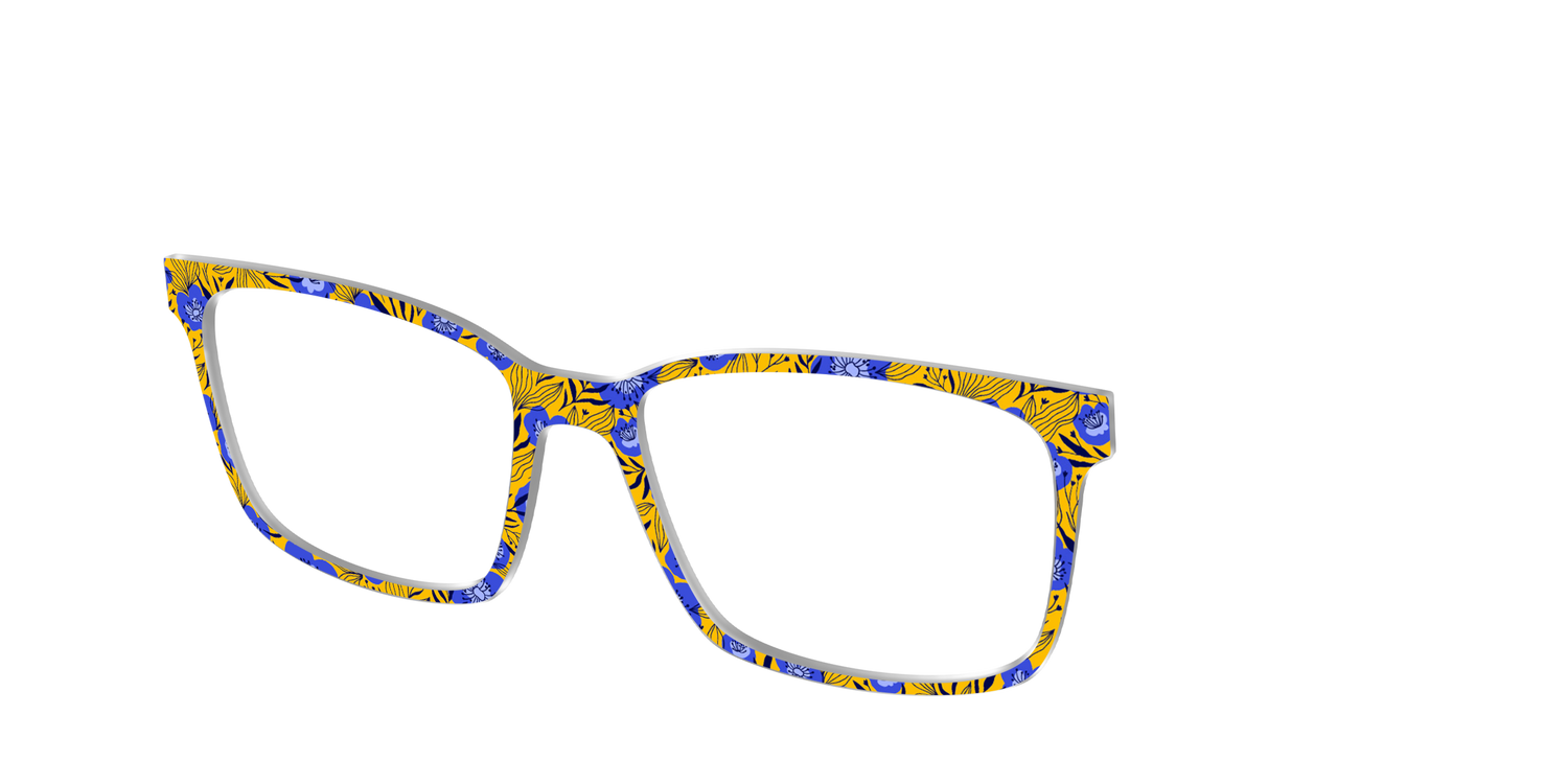 The Fab Floral - Angle Top Image - Pair Eyewear