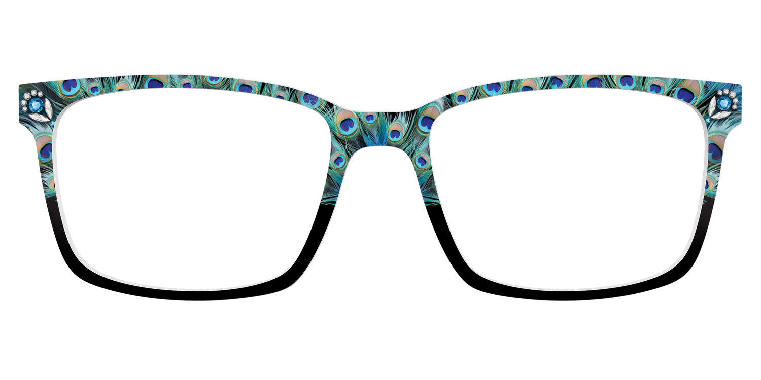 The Feathered Elegance - Lifestyle Kirby Top Image - Pair Eyewear