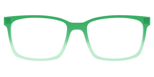 The Fern to Mint Gradient Crystal - Kirby Top - Pair Eyewear