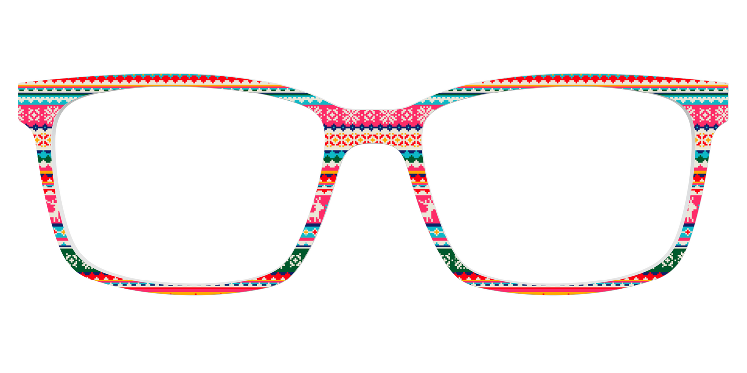 The Festive Fair Isle - Lifestyle Kirby Top Image - Pair Eyewear