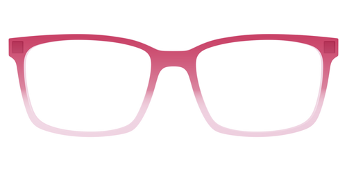 The Flamingo to Blush Gradient Crystal - Kirby Top - Pair Eyewear