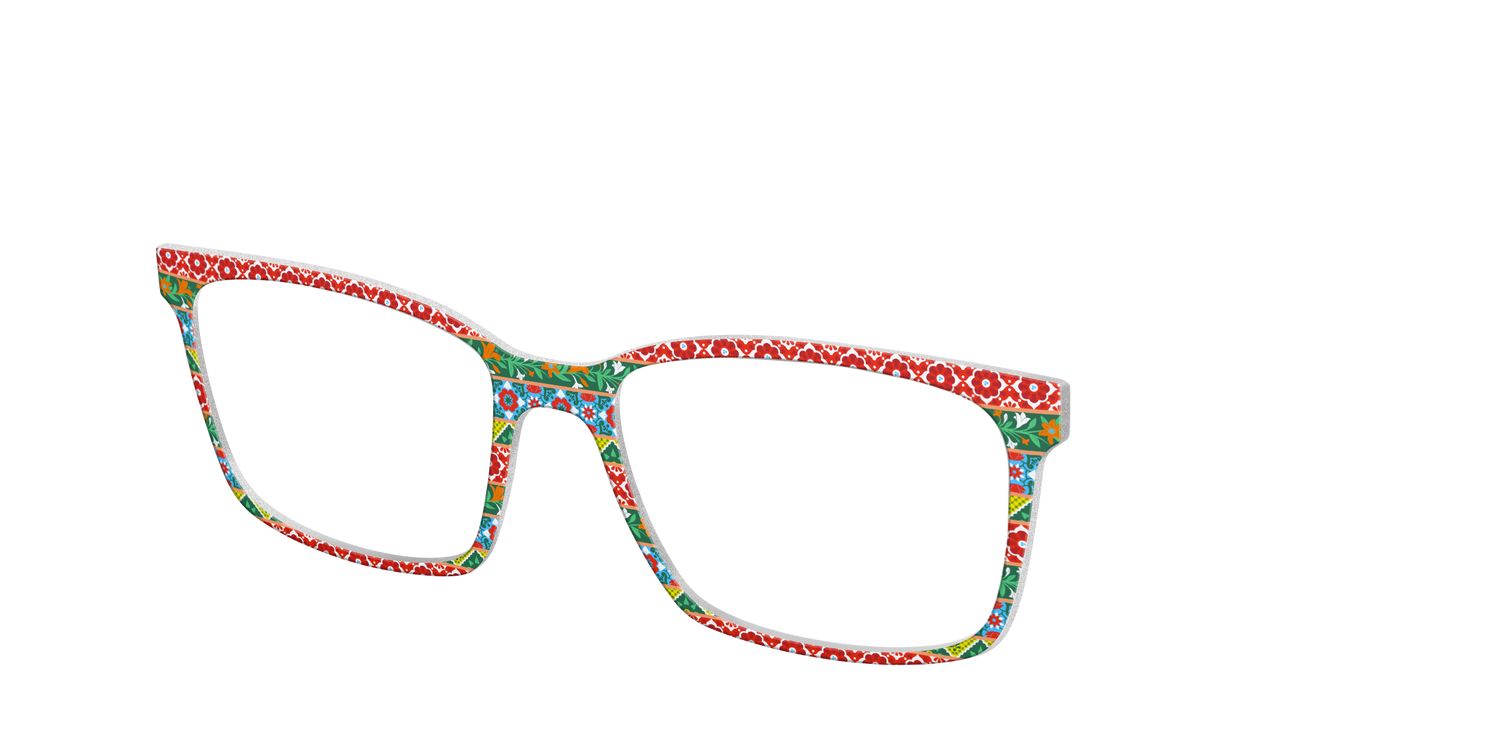 The Floral Ribbons - Angle Top Image - Pair Eyewear