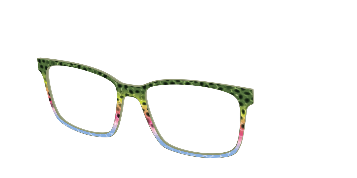 The Freshwater Trout Scales - Angle Top Image - Pair Eyewear