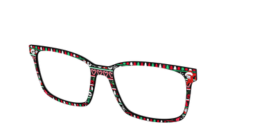 Frightfully Festive Shimmer - Angle Top Thumbnail - Pair Eyewear