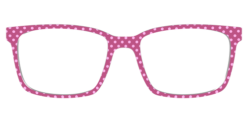 The Fuchsia Polka Dots - Kirby Top - Pair Eyewear