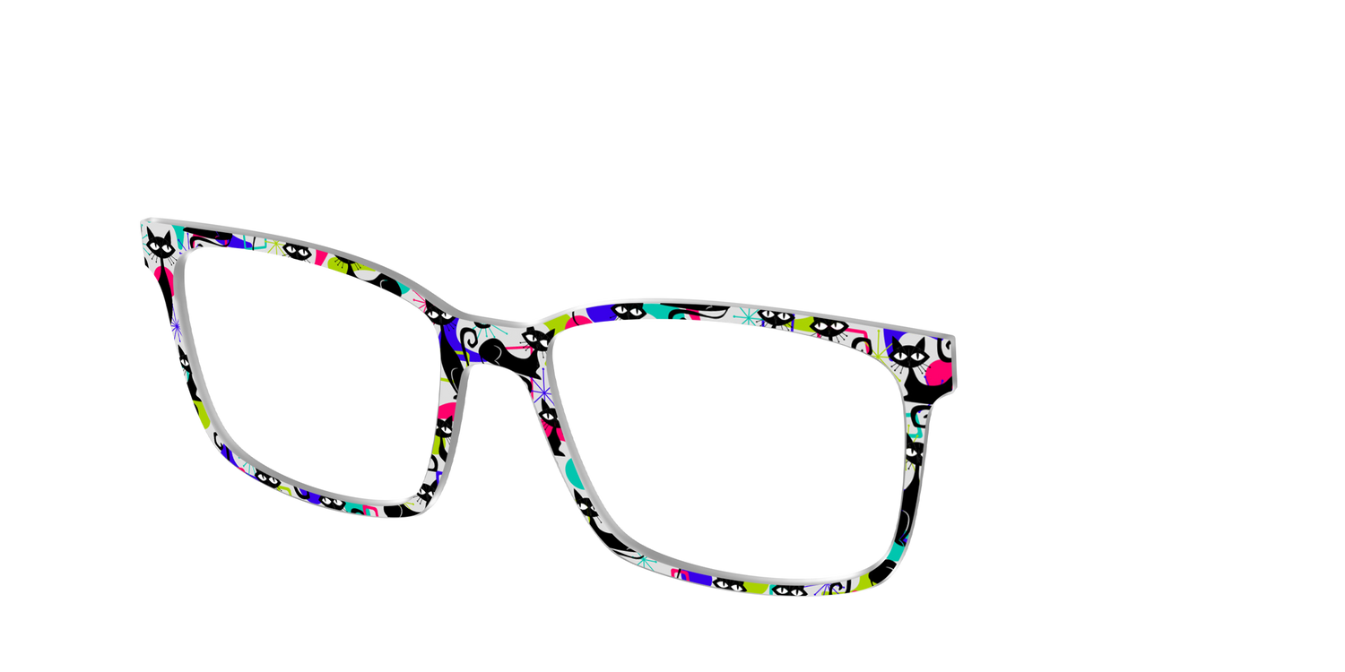 The Futuristic Felines - Angle Top Image - Pair Eyewear