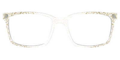The Golden Flair Glitter Crystal with Gold Foil - Front Top Thumbnail - Pair Eyewear