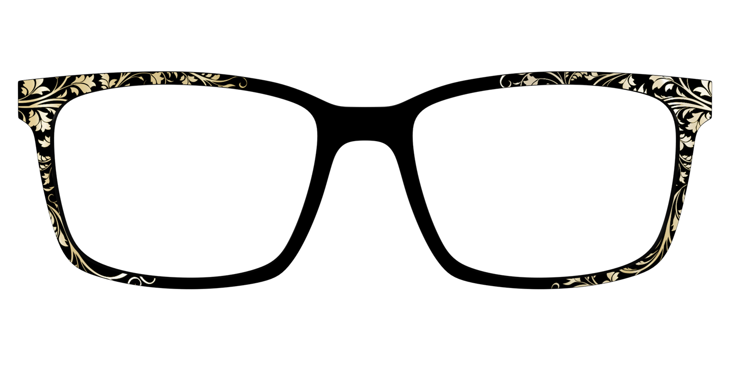 The Gold Foil Vines - Lifestyle Kirby Top Image - Pair Eyewear