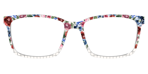 The Graph Paper Floral - Kirby Top - Pair Eyewear