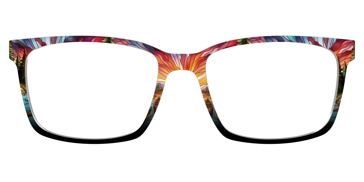 The Great Outdoors Stained Glass - Lifestyle Kirby Top Image - Pair Eyewear